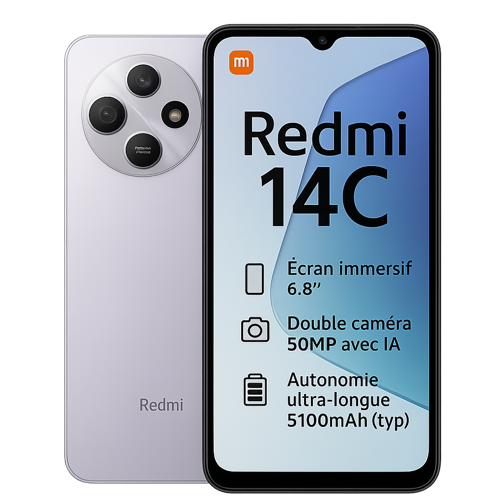 REDMI 14C 256GB + 16GB RAM PURPPLE :: TECNOIMEX